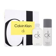 Calvin Klein CK One zestaw Edt 100 ml + Dezodorant 150 ml unisex