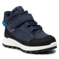 Półbuty damskie - Ecco Trzewiki Exostrike Kids GORE-TEX 76194260159 Black/Night Sky/Night Sky - miniaturka - grafika 1