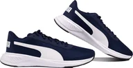Buty sportowe męskie - Puma Buty męskie do biegania Puma Night Runner V2 granatowo-białe 379257 03 42,5 - miniaturka - grafika 1