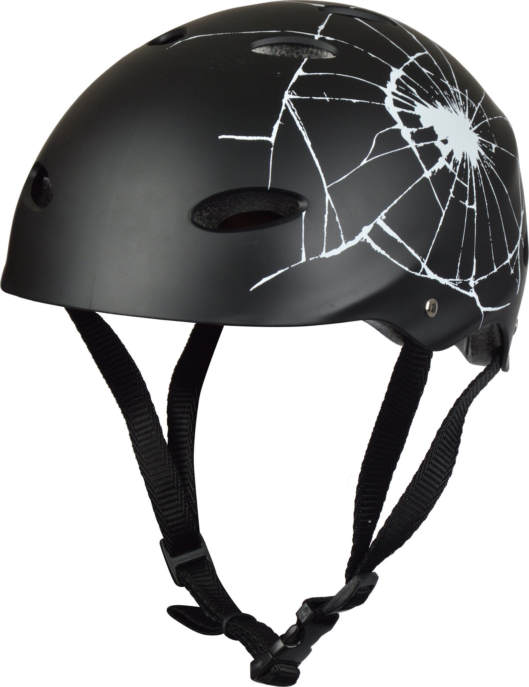 Kask Apollo dla mężczyzn, kobiet i dzieci kask rowerowy dla dzieci regulowany kask na deskorolkę, bmx dla dzieci rozmiar L/XL (55-62 cm) - Broken Design