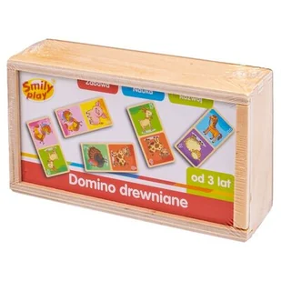 Anek SPW83591 Domino drewniane Farma - Gry planszowe - miniaturka - grafika 1