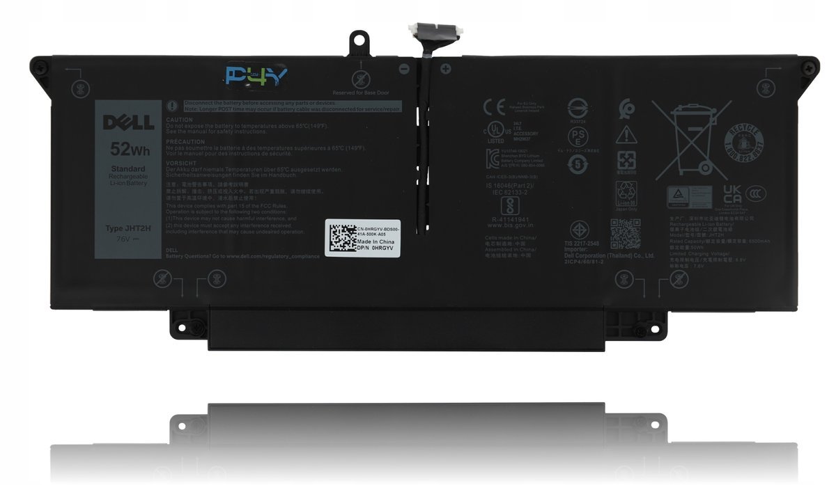 Oryginalna Bateria Dell 52Wh 4C JHT2H 4V5X2 HRGYV 7CXN6