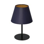 Lampy stojące - Luminex Arden 3578 Lampa stołowa lampka 1X60W E27 czarny/niebieski/złoty - miniaturka - grafika 1