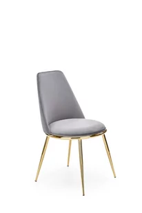 Krzesło Tapicerowane do Jadalni K460 Szare ean: 5905248119895 - Krzesła - miniaturka - grafika 1