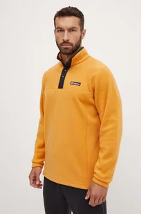 Columbia bluza sportowa Steens Mountain Half Snap kolor pomarańczowy wzorzysta 2097721 - Bluzy męskie - miniaturka - grafika 1