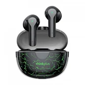 Słuchawki - Lenovo TWS XT95PRO LED czarne - miniaturka - grafika 1