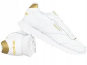 Sneakersy damskie - Buty damskie Reebok Glide ID1959 sneakersy białe złote - miniaturka - grafika 1