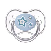 Smoczki do butelek - Smoczek CANPOL BABIES Newborn Symetryczny 0-6 m Niebieski - miniaturka - grafika 1