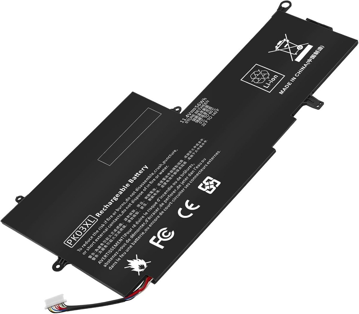 BATERIA DO LAPTOPA 56Wh HP Spectre Pro X360 Spectre 13 Series X360 13-4000