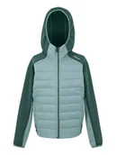 Kurtki i płaszcze dla chłopców - Regatta Kurtka hybrydowa "Kielder IX" w kolorze turkusowym - miniaturka - grafika 1