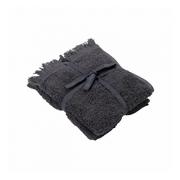 Ręczniki - Ciemnoszare bawełniane ręczniki zestaw 2 szt. 30x50 cm FRINO – Blomus - miniaturka - grafika 1