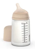 Butelki dla niemowląt - SUAVINEX BUTELKA ZERO ZERO 270ML REGULOWANY PRZEPŁYW 3m+ SILIKON - miniaturka - grafika 1