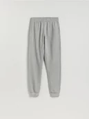 Spodnie damskie - Reserved - Spodnie dresowe long leg - jasnoszary - miniaturka - grafika 1