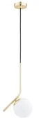 Lampy sufitowe - Liberty D150 lampa wisząca 1-punktowa złota 61228 - miniaturka - grafika 1