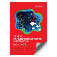 Zeszyty szkolne - Zeszyt Papierów Samoprzylepnych A5 10 Arkuszy Herlitz - miniaturka - grafika 1