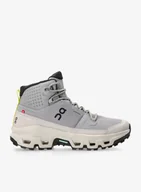 Buty trekkingowe damskie - Buty turystyczne damskie On Running Cloudrock Mid WP - alloy/ice - miniaturka - grafika 1