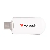 Pendrive - Verbatim 30230 256 GB USB Type-C 3.2 Gen 1 (3.1 Gen 1) Biały 30230 - miniaturka - grafika 1