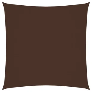 vidaXL Kwadratowy żagiel ogrodowy, tkanina Oxford, 4,5x4,5 m, brązowy 135800 - Parasole ogrodowe - miniaturka - grafika 1