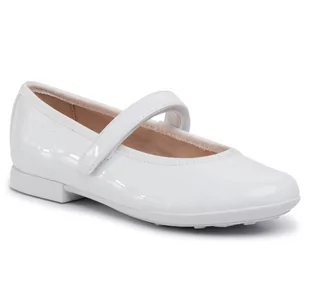Geox Baleriny J Plie' A J0255A 000HH C1000 S White - Baleriny - miniaturka - grafika 1