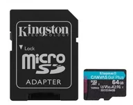 Karty pamięci - Kingston Canvas Go! Plus 64GB (SDCG3/64GB) - miniaturka - grafika 1