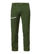 Odzież trekkingowa męska - Schöffel Spodnie trekkingowe "Folkstone" w kolorze zielonym - miniaturka - grafika 1