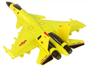 Samolot Myśliwski Napęd Frykcyjny 1:72 Żółty - Modele zdalnie sterowane - miniaturka - grafika 3