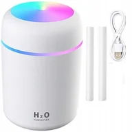 Gadżety dla graczy - Nawilżacz Powietrza na USB 300ml - DYFUZOR LED - biały - miniaturka - grafika 1