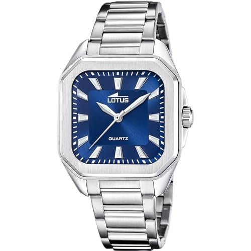 Lotus Dress Watch 18967/5, niebieski, pasek, Niebieski, bransoletka