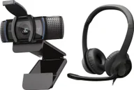 Kamery internetowe - Kamera internetowa Logitech C920S Pro 960-001252 + H390 981-000406 - miniaturka - grafika 1