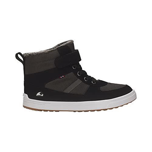 Viking Lucas Mid Warm WP 1V śniegowce, czarny/antracytowy, 1 UK, Czarny węgiel drzewny, 33 EU