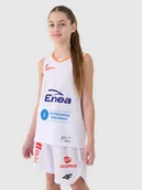 Koszulki dla chłopców - 4F Koszulka meczowa replika domowa z sezonu 2024/25 dziecięca 4F x Enea AZS Politechnika Poznań - multikolor 134/140 (8-10 lat) - miniaturka - grafika 1