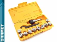 Akcesoria do elektronarzędzi - Oprawka zaciskowa do tulejek ER25 x 10 szt. - Morse 2 - Komplet (DM-076) - miniaturka - grafika 1