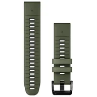 Akcesoria do zegarków - Garmin QuickFit 22 silikon (ciemnozielony/grafitowy) - miniaturka - grafika 1