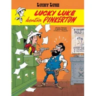 Komiksy dla dorosłych - Egmont Lucky Luke kontra Pinkerton - miniaturka - grafika 1