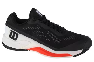 Wilson Rush Pro 4.0 WRS328320, Męskie, buty do tenisa, Czarne - Tenis ziemny - miniaturka - grafika 1