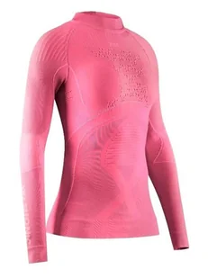X-Bionic Zimowa koszulka sportowa w kolorze jasnoróżowym - Koszulki sportowe damskie - miniaturka - grafika 1