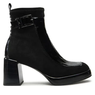 Botki Hispanitas Velour Str-I24 HI243664 Czarny - Botki damskie - miniaturka - grafika 1