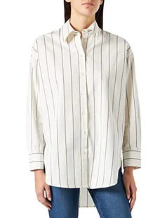 Seidensticker Bluzka damska, biały i niebieski, 38 PL - Bluzki damskie - miniaturka - grafika 1