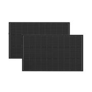 Panele fotowoltaiczne - Pakiet 2x panel fotowoltaiczny EcoFlow 200W razem (sztywna konstrukcja) - miniaturka - grafika 1