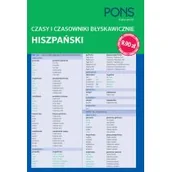 Książki do nauki języka hiszpańskiego - Pons Czasy i czasowniki błyskawicznie MINI hiszpańskie - LektorKlett - miniaturka - grafika 1