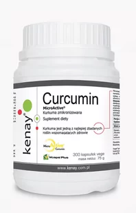 Kurkumina Curcumin MicroActive 300 kapsułek bioU - Witaminy i minerały - miniaturka - grafika 1