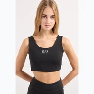 Biustonosze - Biustonosz EA7 Emporio Armani Vigor7 Light Support black - miniaturka - grafika 1