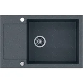 Zlewozmywaki - Kernau KGS H 6078 1B1D Graphite  KGS H 6078 1B1D Graphite - miniaturka - grafika 1