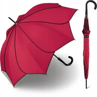 Parasole - Pierre Cardin, Parasol damski, czerwono-czarny - miniaturka - grafika 1