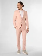 Garnitury - HUGO Męski garnitur - Arti/Hesten232X Mężczyźni Super Slim Fit Sztuczne włókno różowy jednolity, 48 - miniaturka - grafika 1