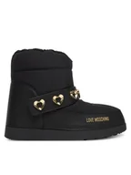 Śniegowce damskie - LOVE MOSCHINO Śniegowce JA24182G1NISD00A Czarny - miniaturka - grafika 1
