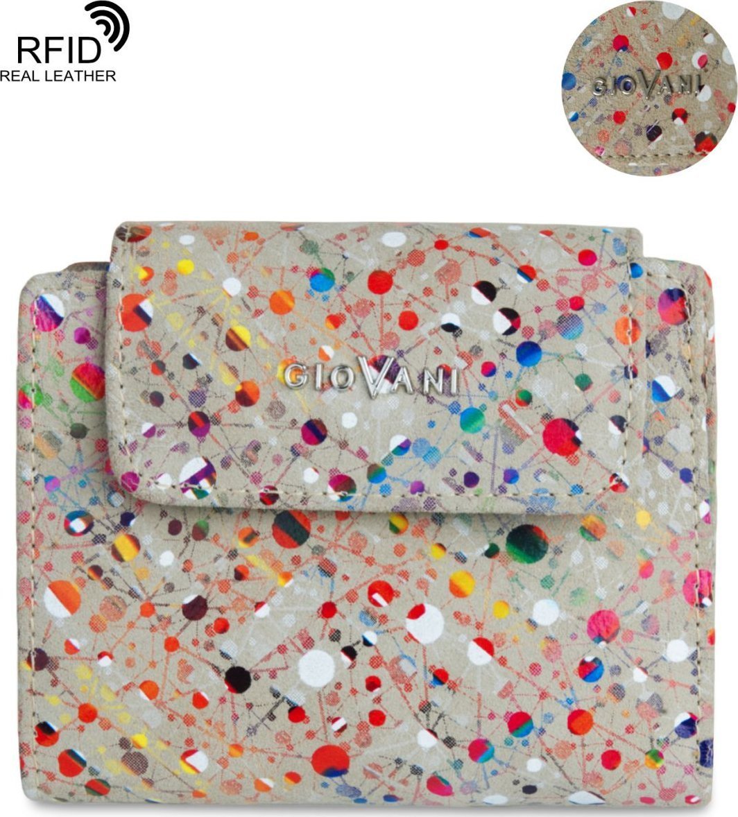Giovani Skórzany portfel damski silvia - giovani rfid