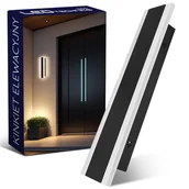 Lampy ogrodowe - Lampa elewacyjna ogrodowa kinkiet zewnętrzny IP65 ścienny 9W LED CCD 30cm - miniaturka - grafika 1