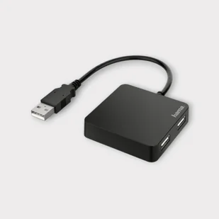 KONCENTRATOR USB-A 4 PORTY HAMA - Huby USB - miniaturka - grafika 1
