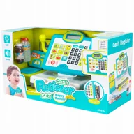 Zabawy w naśladowanie dorosłych - 2 x KASA SKLEPOWA FISKALNA INTERAKTYWNA DLA DZIECI XL MATADI - miniaturka - grafika 1